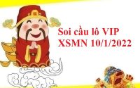 Soi cầu lô VIP KQXSMN 10/1/2022