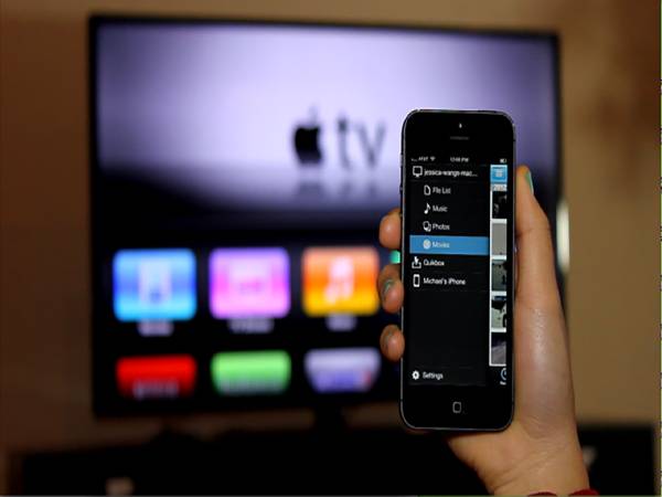 Sử dụng Apple TV phản chiếu màn hình iphone lên tivi